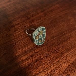 Handcrafted Turquoise Stone Ring